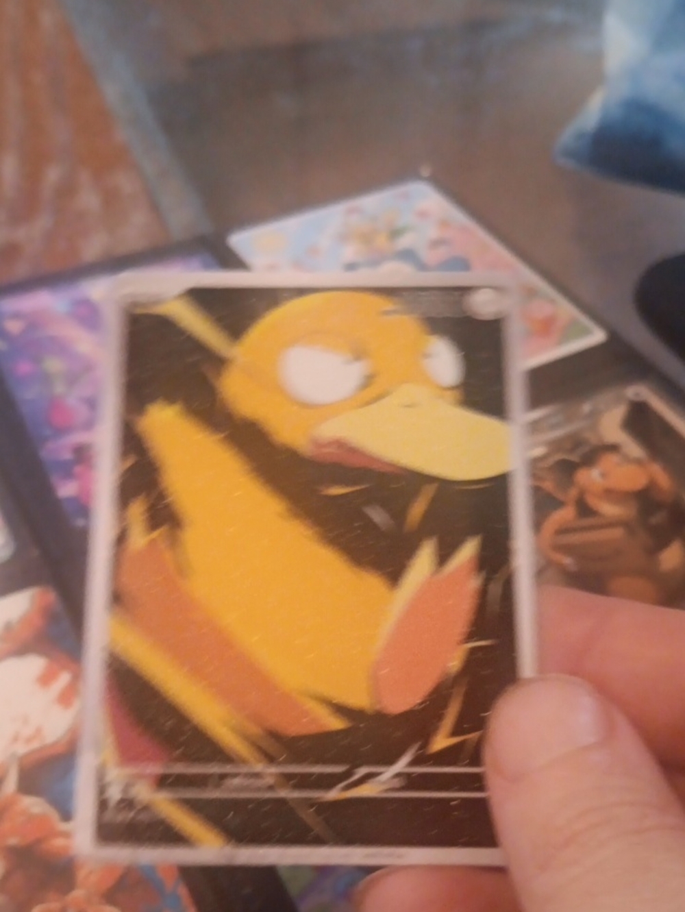 Psyduck Collectible Trading Card - Yellow